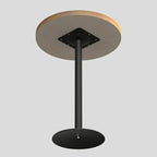Ensemble bar Cosmopolitan en bois clair avec table ronde