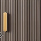 Meuble d'appoint glamour en bois de 35,5 cm pour la décoration du salon