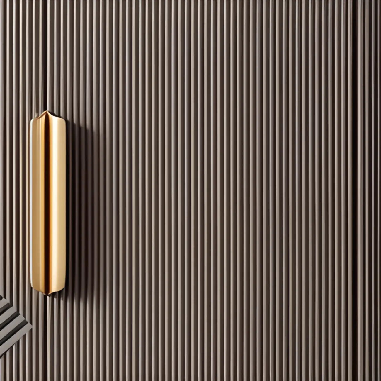 Meuble d'appoint glamour en bois de 35,5 cm pour la décoration du salon