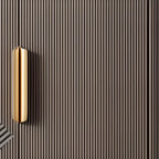 Meuble d'appoint glamour en bois de 35,5 cm pour la décoration du salon
