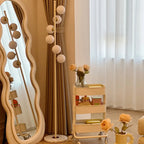 Lampadaire minimaliste à 6 lumières avec abat-jour en verre globe ajustable