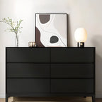Commode double horizontale moderne en bois massif