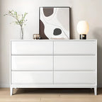 Commode double horizontale moderne en bois massif