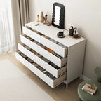 Commode double horizontale moderne en bois massif
