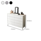 Commode double horizontale moderne en bois massif