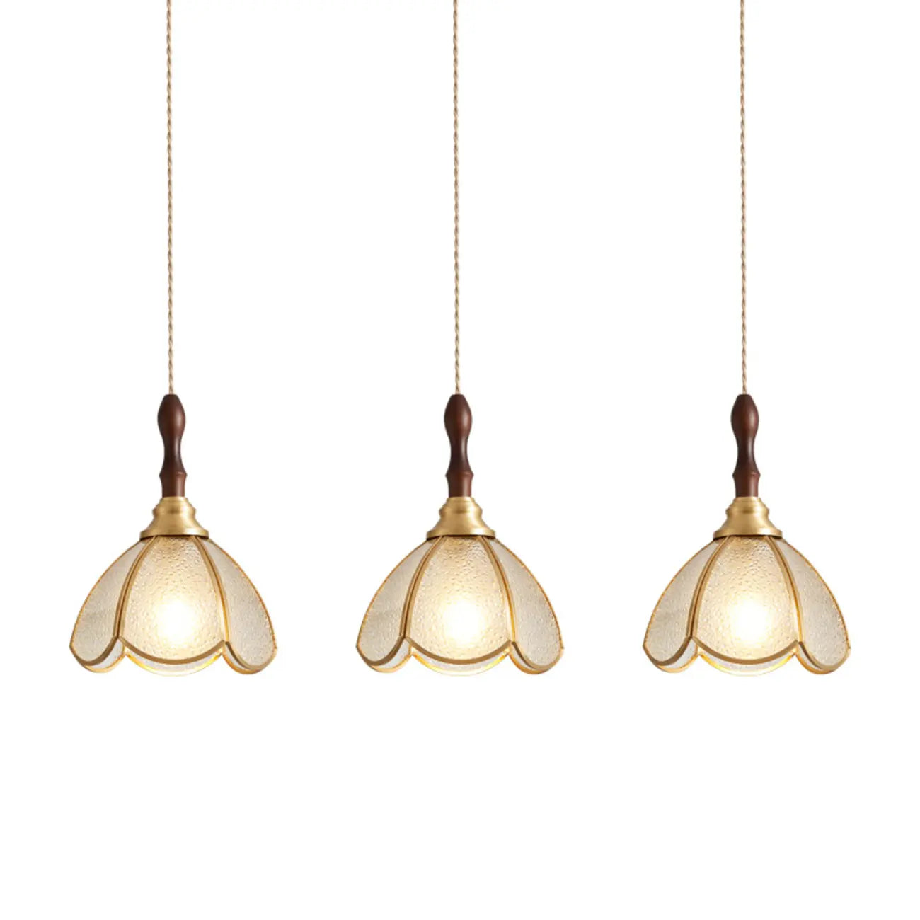 Suspension florale rétro en vitrail pour une décoration intérieure élégante