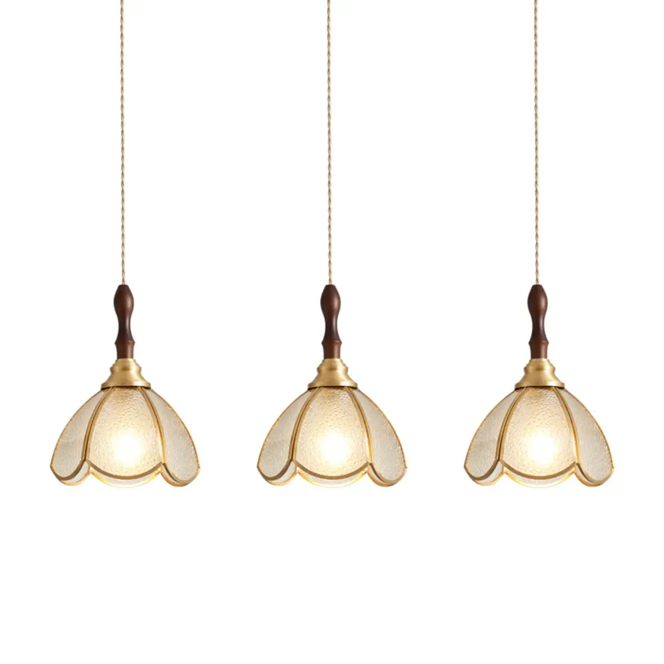 Suspension florale rétro en vitrail pour une décoration intérieure élégante