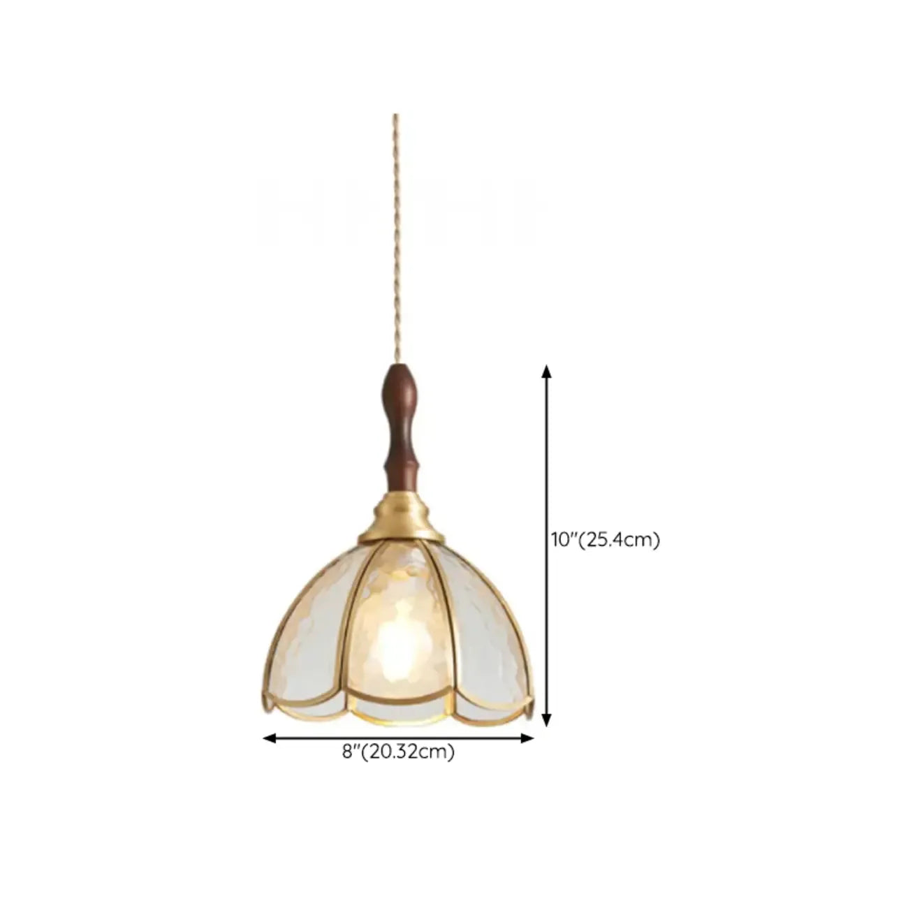 Suspension florale rétro en vitrail pour une décoration intérieure élégante