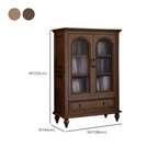 Meuble d'appoint standard vintage en frêne avec 1 tiroir