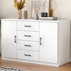 Armoire de rangement rectangulaire moderne à 5 tiroirs pour la maison
