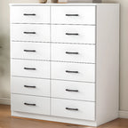 Armoire de rangement rectangulaire moderne à 5 tiroirs pour la maison