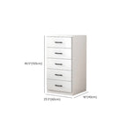 Armoire de rangement rectangulaire moderne à 5 tiroirs pour la maison