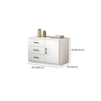 Armoire de rangement rectangulaire moderne à 5 tiroirs pour la maison