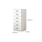 Armoire de rangement rectangulaire moderne à 5 tiroirs pour la maison