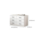 Armoire de rangement rectangulaire moderne à 5 tiroirs pour la maison