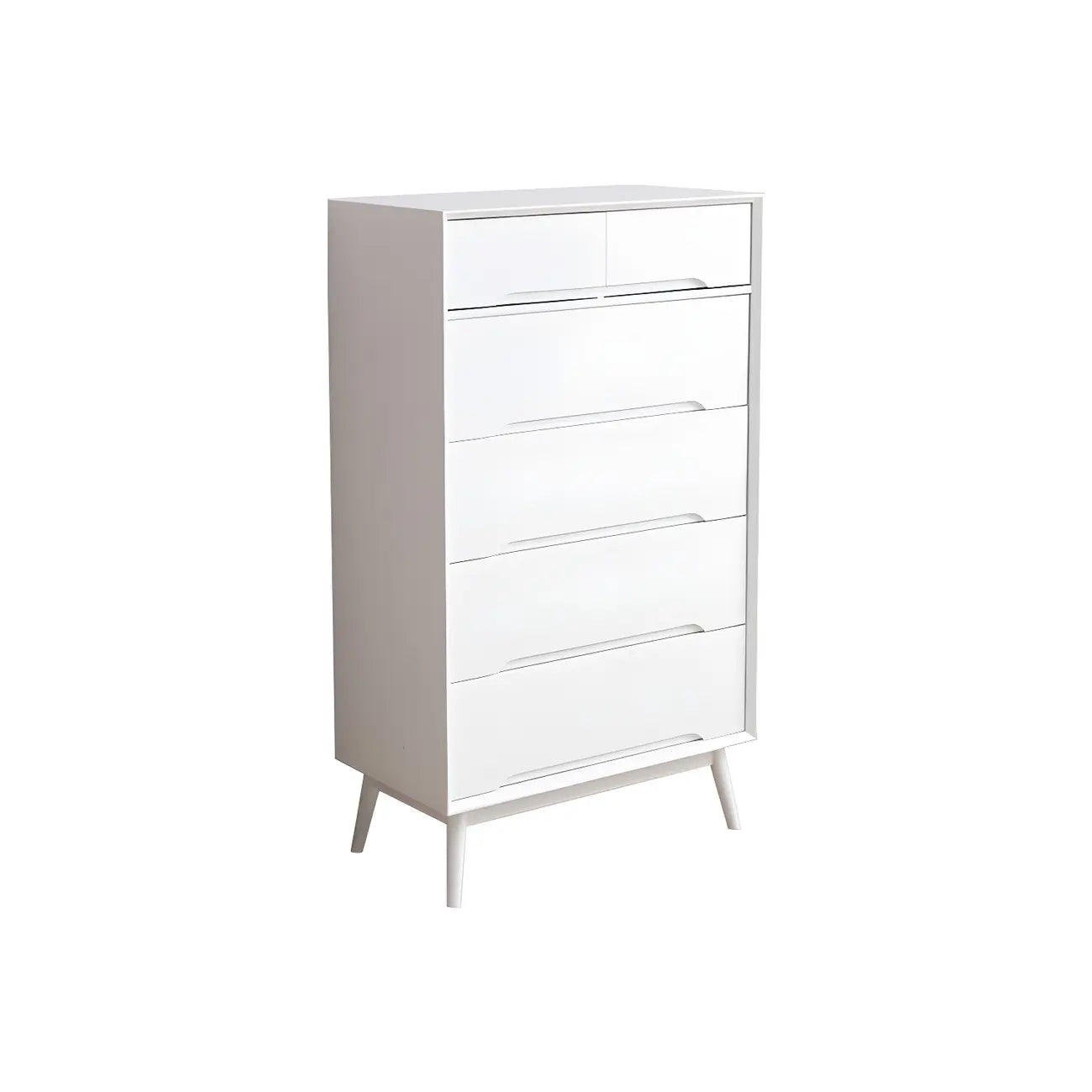 Commode rétro en bois noir avec tiroirs de rangement pour chambre à coucher