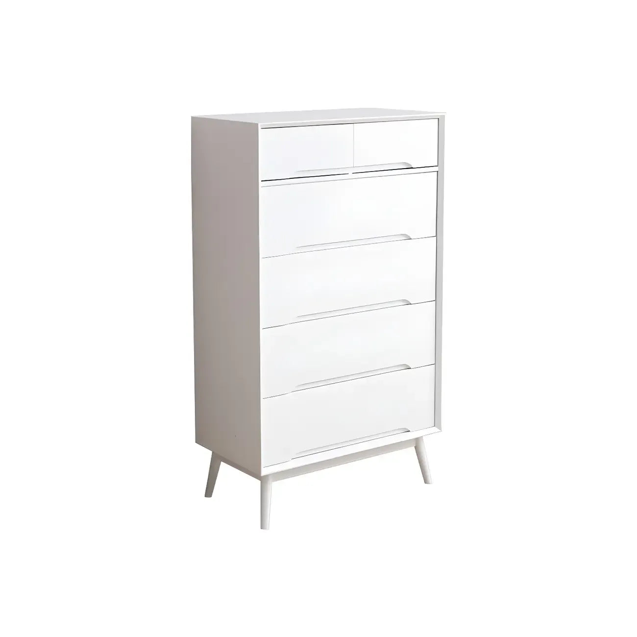 Commode rétro en bois noir avec tiroirs de rangement pour chambre à coucher