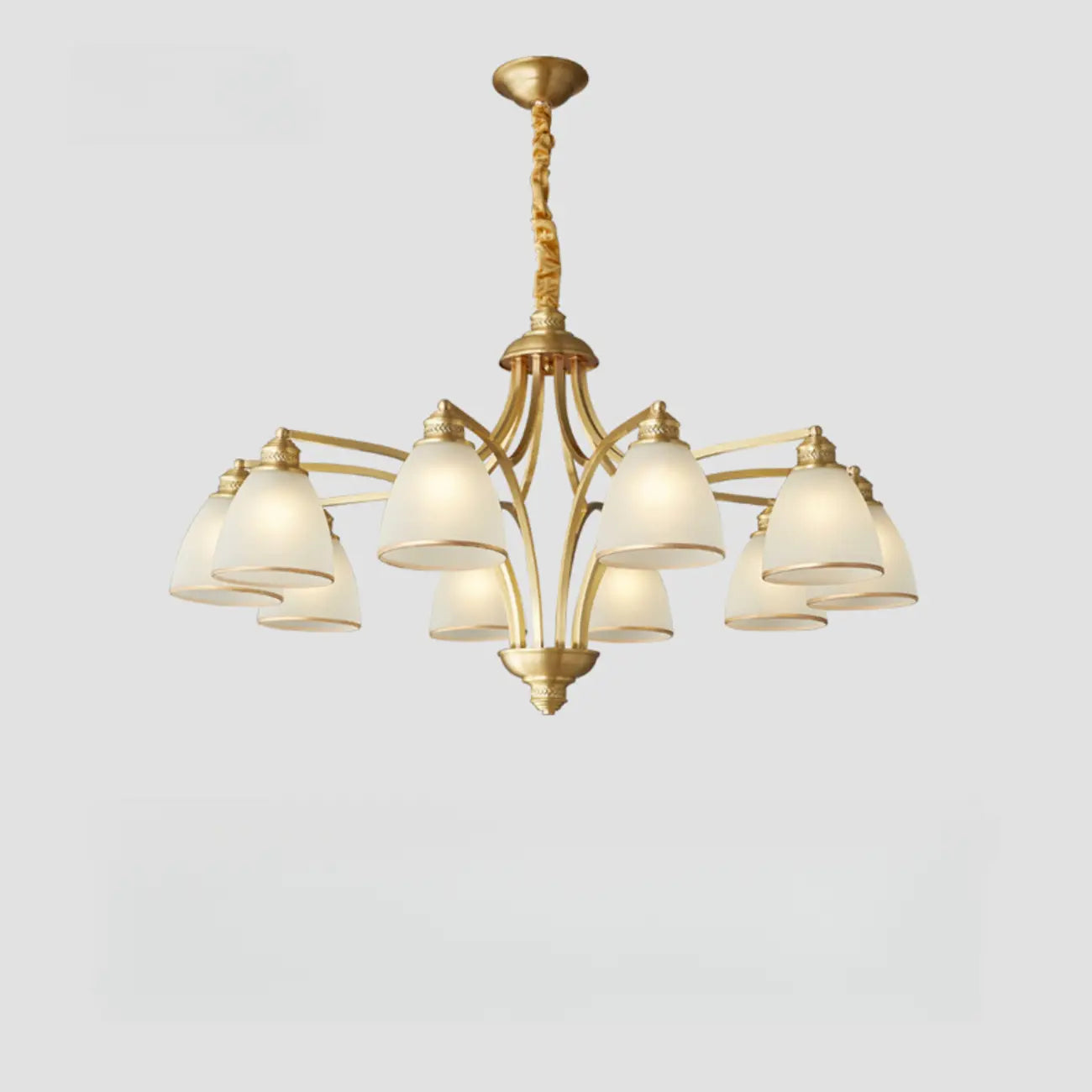 Lustre suspendu moderne et élégant à hauteur réglable