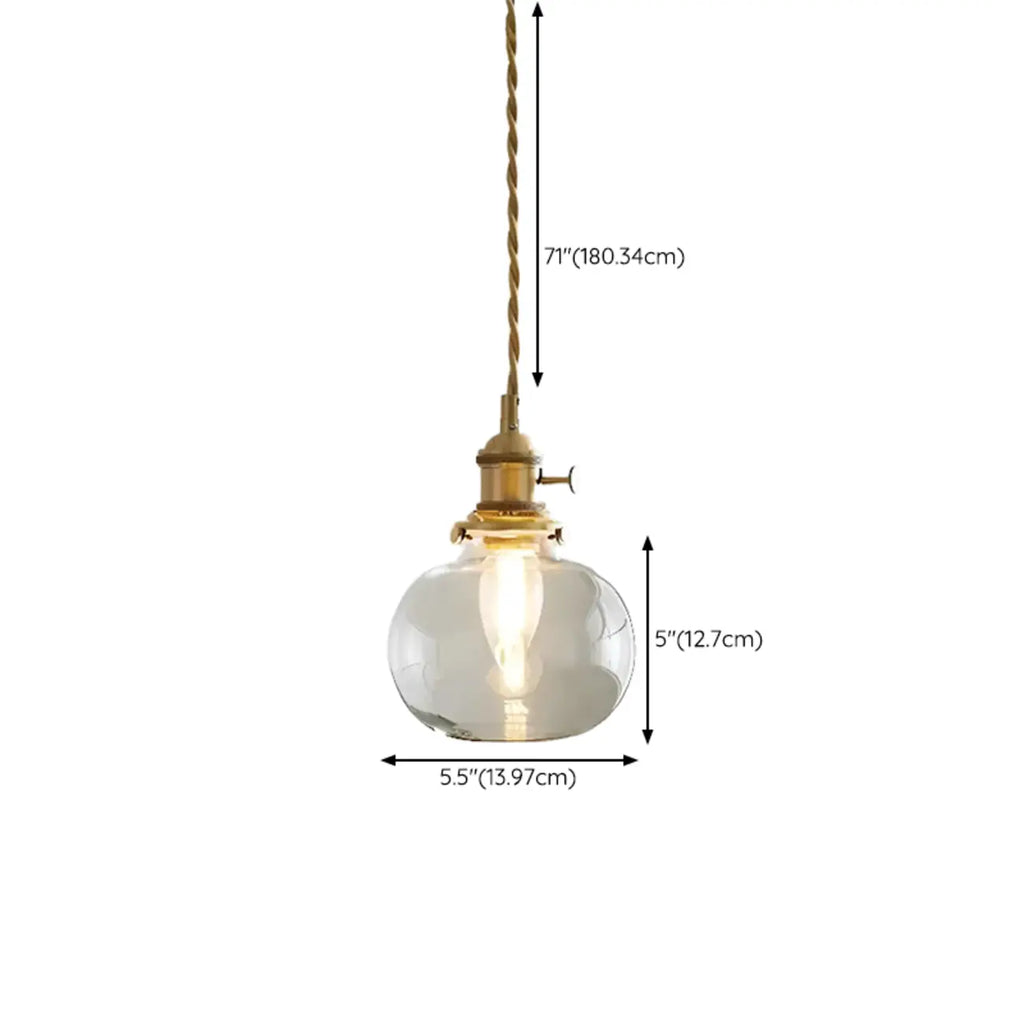 Suspension moderne à rayures en verre transparent pour salle à manger