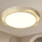 Plafonnier circulaire encastré à intensité variable pour chambre moderne