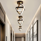 Plafonnier semi-encastré LED miniature moderne pour salon
