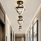 Plafonnier semi-encastré LED miniature moderne pour salon