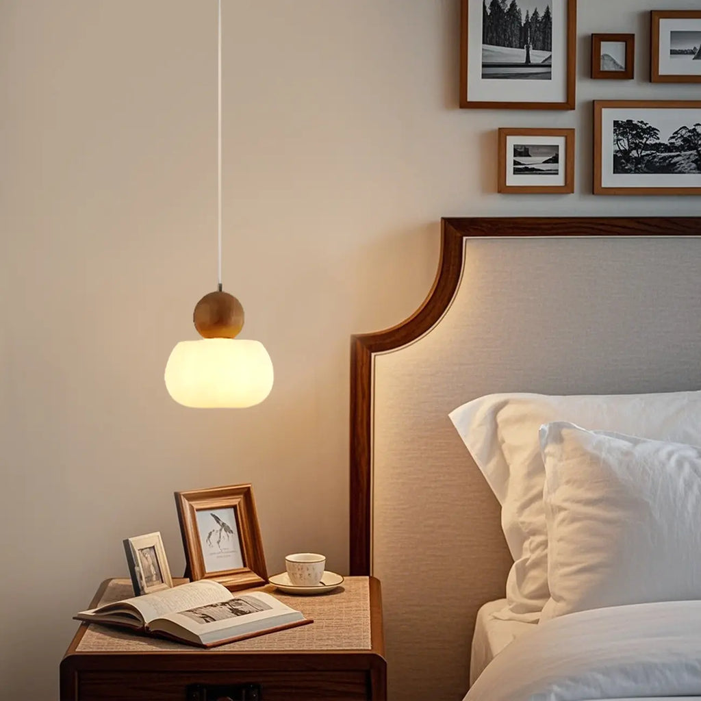 Suspension moderne en bois en forme de nuage pour chambre