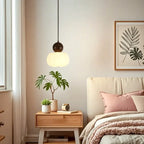 Suspension moderne en bois en forme de nuage pour chambre