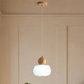 Suspension moderne en bois en forme de nuage pour chambre