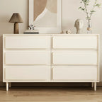 Commodes et chiffonniers modernes en bois blanc avec tiroirs à fermeture amortie