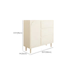Commodes et chiffonniers modernes en bois blanc avec tiroirs à fermeture amortie