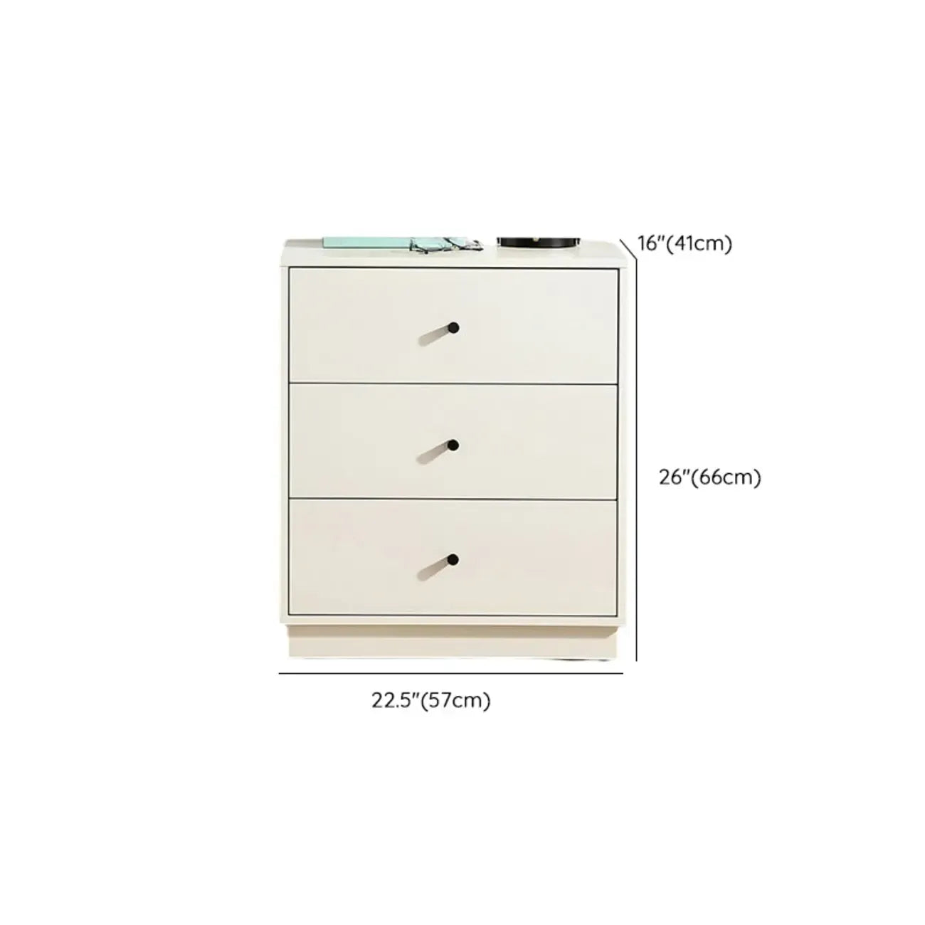 Commodes et coffres en bois blanc résistant avec rangement compact