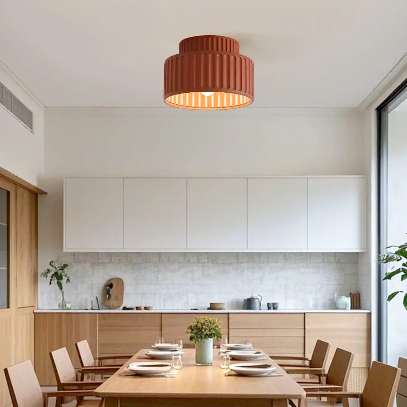 Plafonnier cylindrique de 5 à 9 pouces pour salon moderne