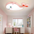 Plafonnier LED encastré pour chambre d'enfant avec motif dauphin