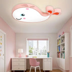 Plafonnier LED encastré pour chambre d'enfant avec motif dauphin