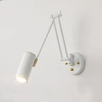 Applique murale intérieure à bras articulé avec lumière naturelle pour la décoration de chambre
