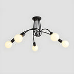 Plafonnier LED semi-encastré linéaire industriel Sputnik