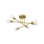 Plafonnier LED semi-encastré linéaire industriel Sputnik