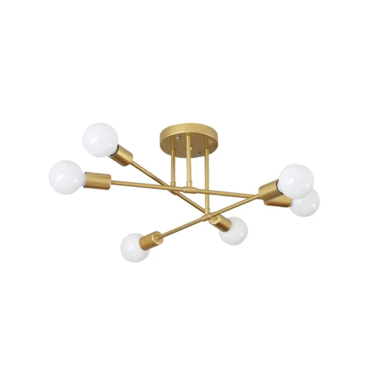 Plafonnier LED semi-encastré linéaire industriel Sputnik