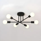Plafonnier LED semi-encastré linéaire industriel Sputnik