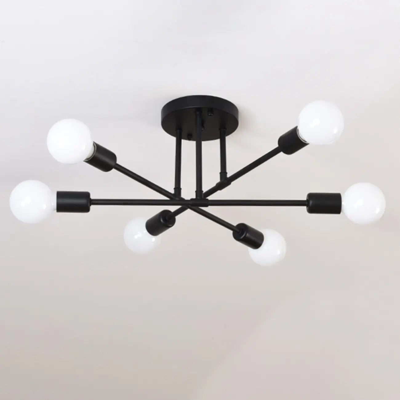 Plafonnier LED semi-encastré linéaire industriel Sputnik