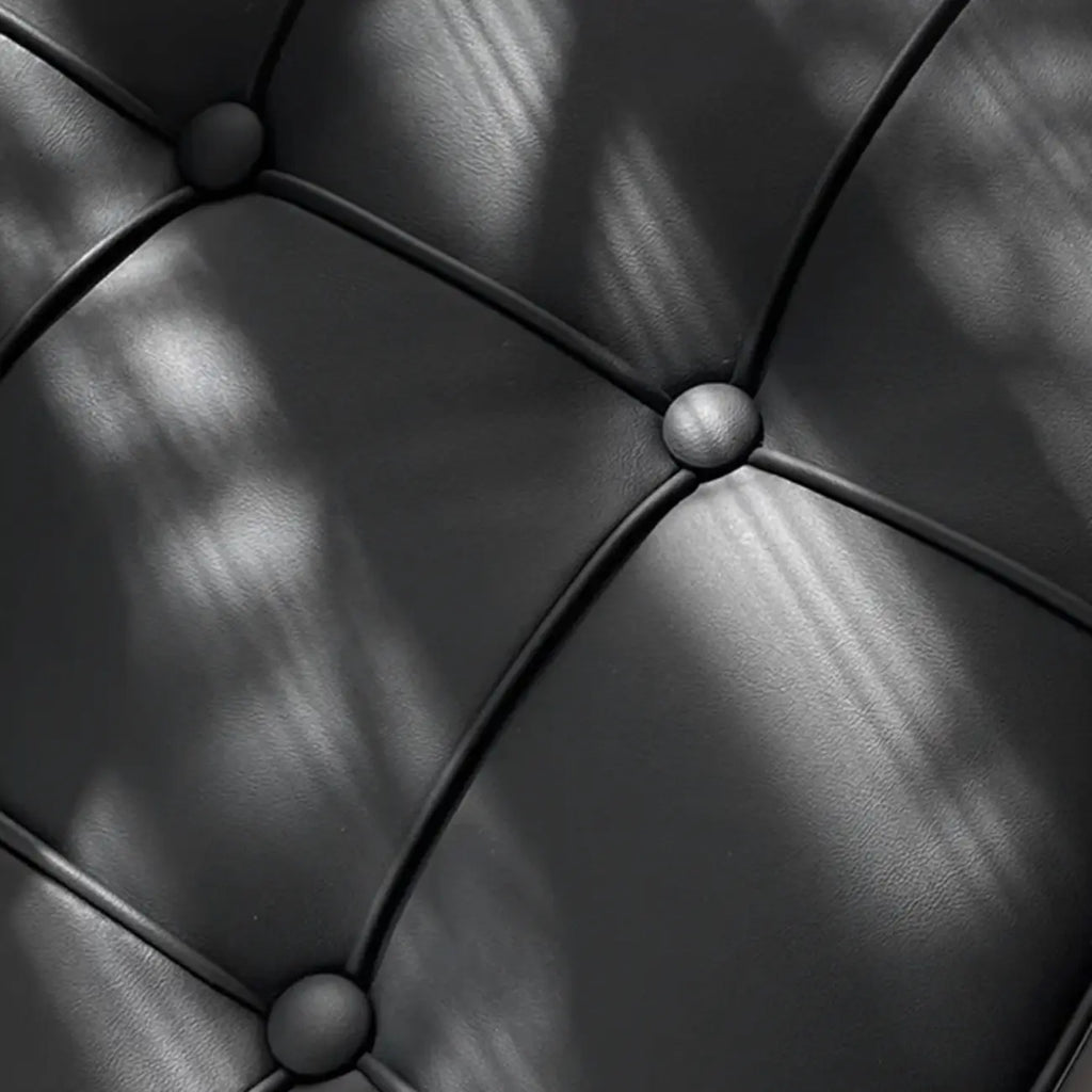 Fauteuil relax en cuir style moderne du milieu du siècle