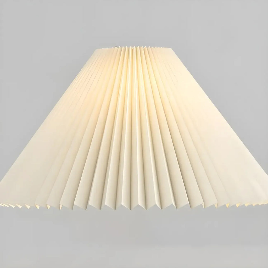 Lampadaire contemporain en métal noir avec table d'appoint
