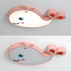 Plafonnier LED encastré pour chambre d'enfant avec motif dauphin