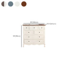 Coffres de rangement élégants et classiques en bois laqué blanc et marron