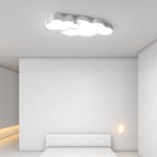 Plafonnier LED nuage à intensité variable de 21,5 W pour une ambiance de chambre