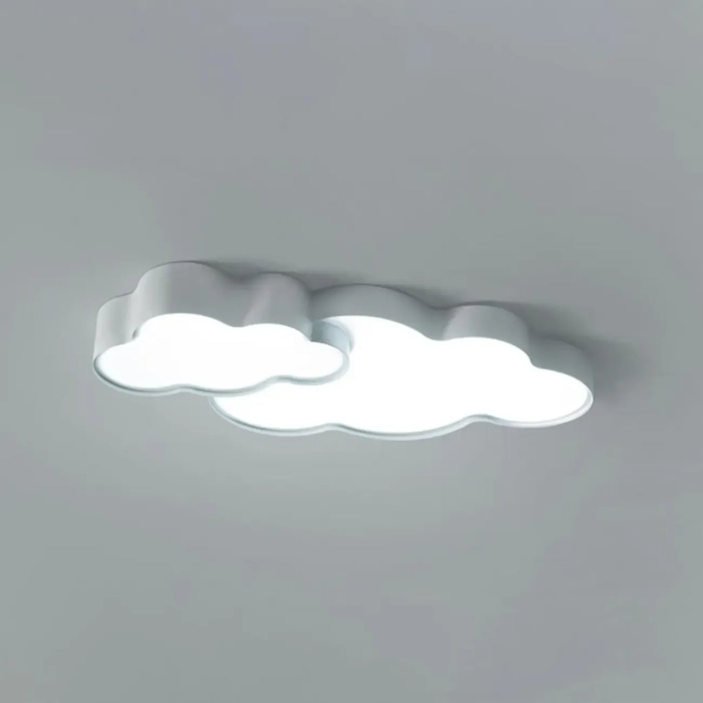 Plafonnier LED nuage à intensité variable de 21,5 W pour une ambiance de chambre