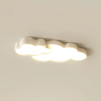Plafonnier LED nuage à intensité variable de 21,5 W pour une ambiance de chambre