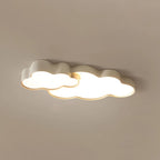 Plafonnier LED nuage à intensité variable de 21,5 W pour une ambiance de chambre