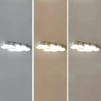 Plafonnier LED nuage à intensité variable de 21,5 W pour une ambiance de chambre